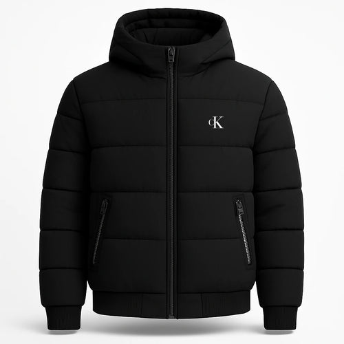 CalvinKlein Czarna Kurtka Puchowa