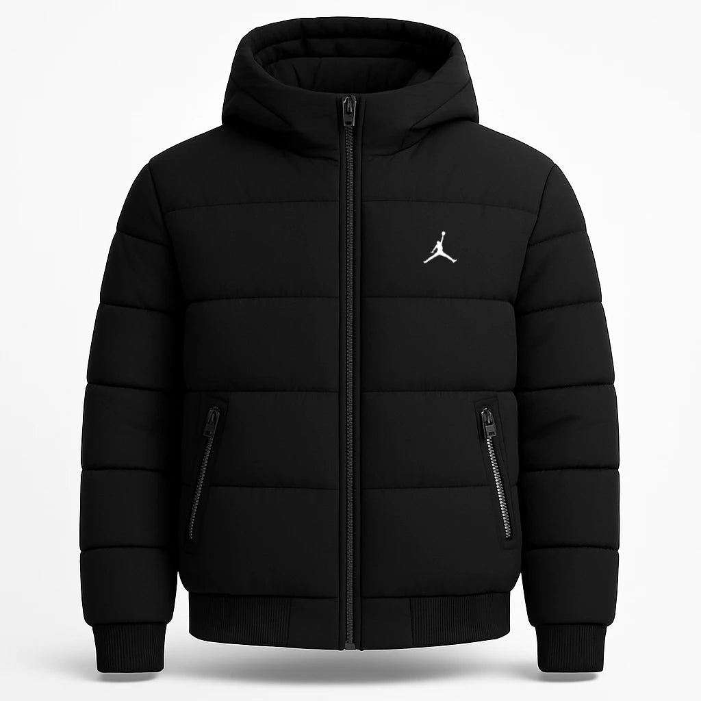 Jordan Czarna Kurtka Puchowa