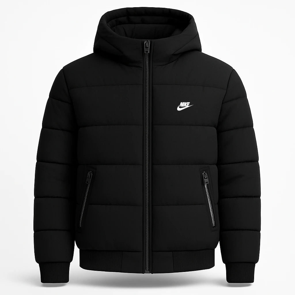 Nike Czarna Kurtka Puchowa