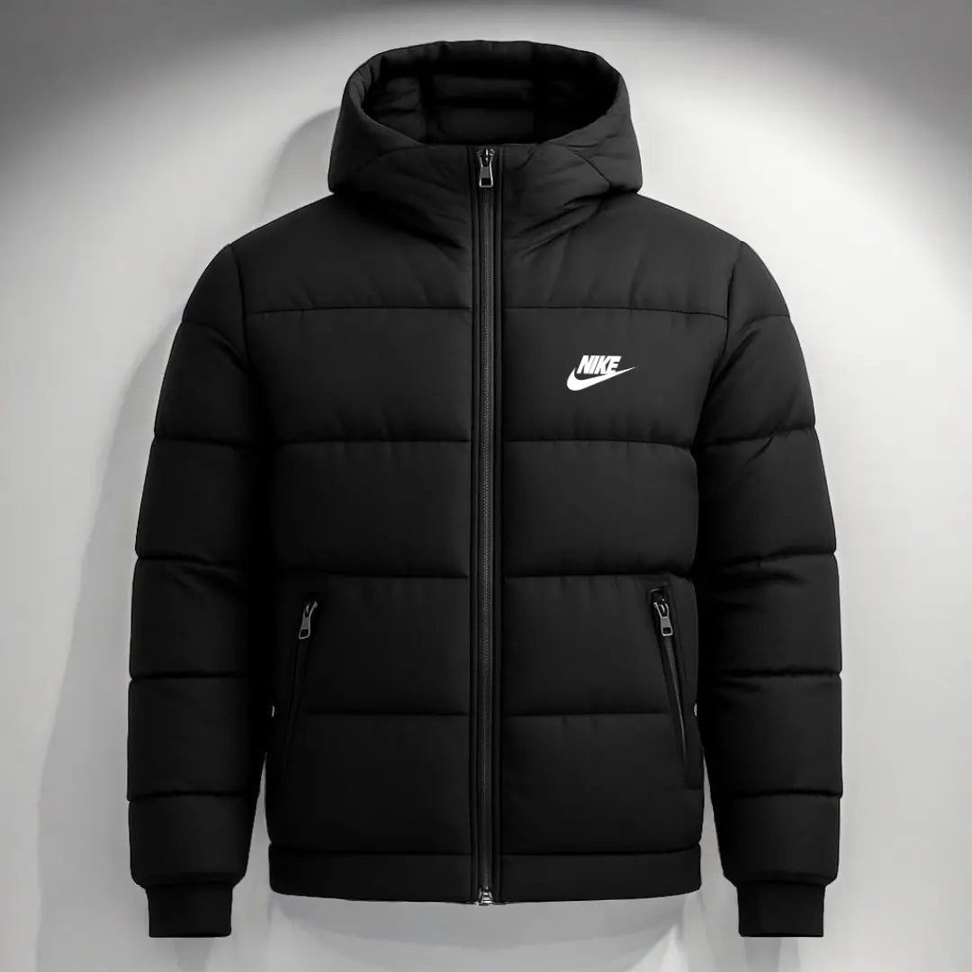 Nike Czarna Kurtka Puchowa