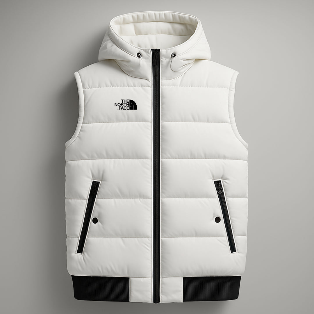 Biała kamizelka puchowa NorthFace
